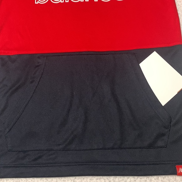 Boys New Balance Hoodie Shirt with Kangaroo Pocket, EUC, Size Large (14-16) - Picture 3 of 9